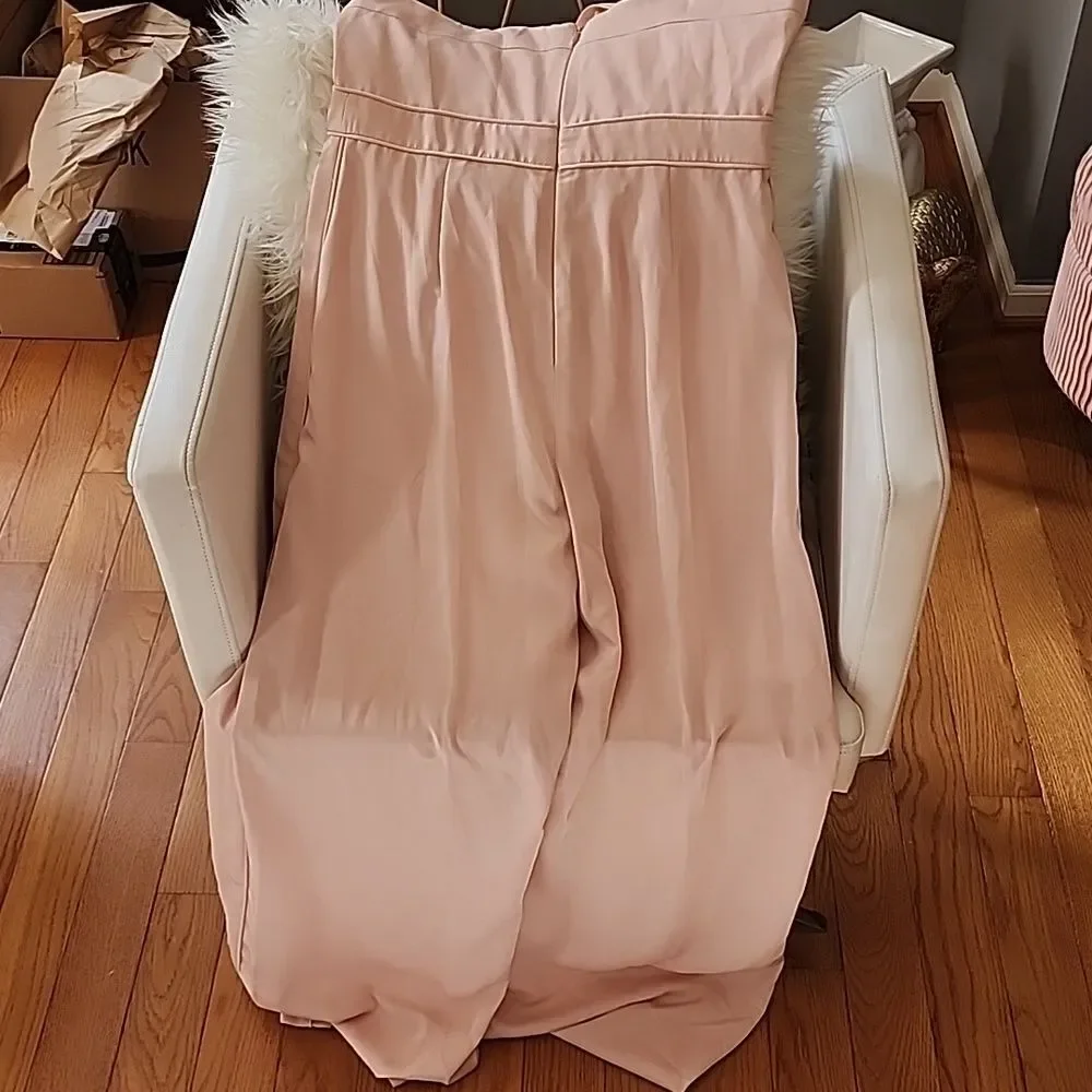 BCBGMaxAzria pink jumpsuit